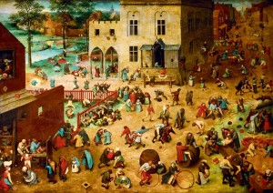 Art by Bluebird: Pieter Bruegel The Elder - Children's Games (1000) kunstpuzzel
