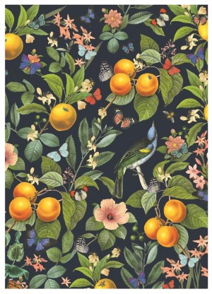 Dino: Blooming Oranges (1000) verticale puzzel