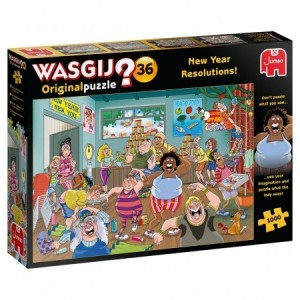 Wasgij Original 36 New Years Resolutions (1000) legpuzzels