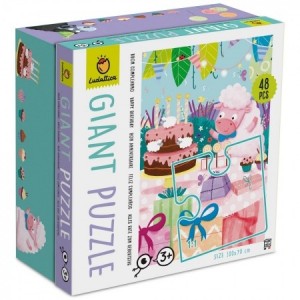 Ludattica: Giant Puzzle - Happy Birthday (48) vloerpuzzel