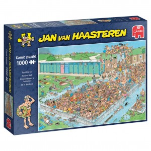 Jan van Haasteren: Bomvol Bad (1000) legpuzzel