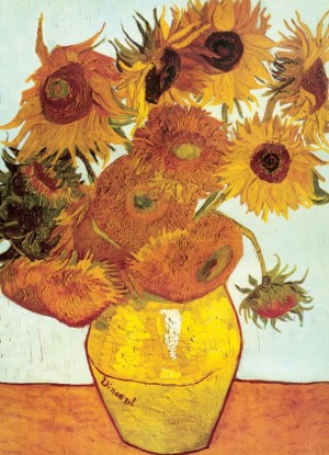 Eurographics: Twelve Sunflowers - Vincent van Gogh (1000) kunstpuzzel