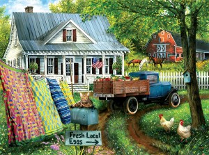 SunsOut: Countryside Living (1000) legpuzzel