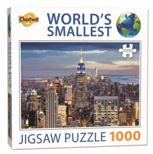 Tucker's Fun Factory: World's Smallest - New York (1000) minipuzzel