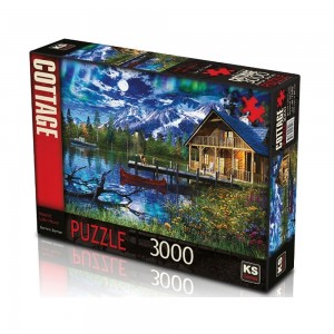 KS Games: Moonlit Lake House - Dominic Davison (3000) legpuzzel