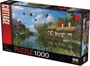 KS Games: The Old River Cottage - Dominic Davison (1000) legpuzzel