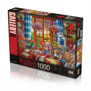 KS Games: Stitching Room - Ciro Marchetti (1000) legpuzzel