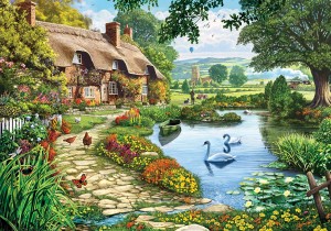KS Games: Cottage by the Lake - Steve Crisp (1500) legpuzzel