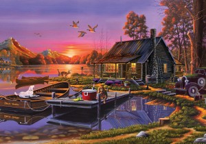 KS Games: Lakeside Cottage (2000) legpuzzel