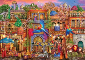 KS Games: Arabian Street - Ciro Marchetti (4000) grote puzzel