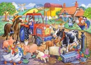 House of Puzzles: Farm Friends (80) kinderpuzzel