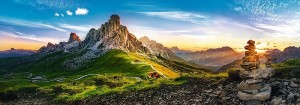 Trefl: Passo di Giau - Dolomites (1000) panoramapuzzel