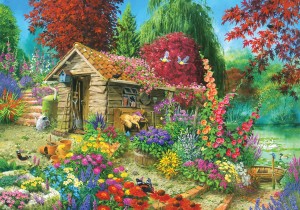 KS Games: The Garden Shed - John Francis (1500) legpuzzel