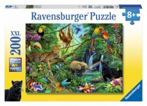 Ravensburger: Dieren in de Jungle (200XXL) kinderpuzzel