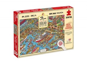 Pierre de Doolhof Detective - Drukke Haven (300XL) kinderpuzzel