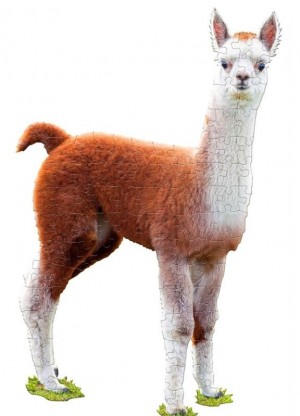 Madd Capp: I Am Llama (100) shaped puzzel