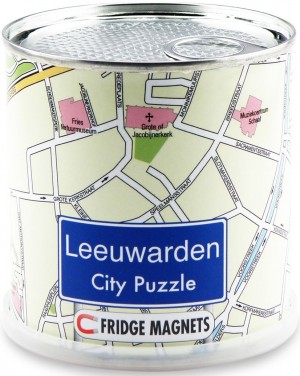 Leeuwarden City Puzzle - Magnetic (100) magneetpuzzel