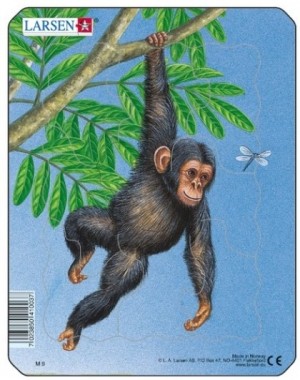 Larsen: Monkey (9) kinderpuzzel