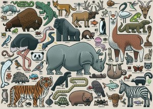Ravensburger: Wild Dier (1000) dierenpuzzel