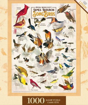 Master Pieces: Aubudon - Songbirds (1000) vogelpuzzel
