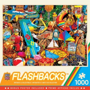 Master Pieces: Flashbacks - Beach Time Flea Market (1000) legpuzzel