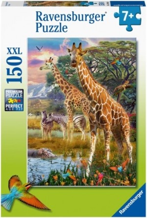 Ravensburger: Kleurrijke Savanne (150XXL) kinderpuzzel