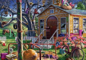 KS Games: Lonely House - Adrian Chesterman (1000) puzzel