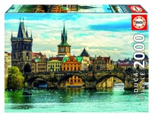 Educa: View on Prague (2000) legpuzzel