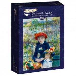 Art By Bluebird: Two Sisters on Terrace - Renoir (1000) kunstpuzzel