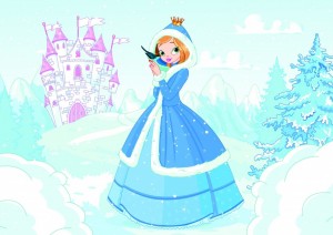 Bluebird Kids: Princess in the Snow (48) kinderpuzzel