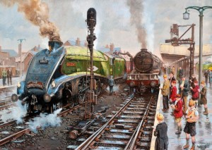 Gibsons: Spotters at Doncaster (1000) treinpuzzel