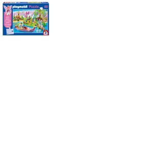 Schmidt: Playmobil - Bontgekleurde Feeënwereld (60) kinderpuzzel