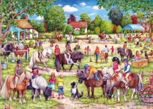 Gibsons: Shetland Pony Club (1000) paardenpuzzel