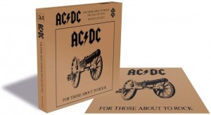 Zee Puzzle: ACDC - For those about to Rock (500) muziekpuzzel