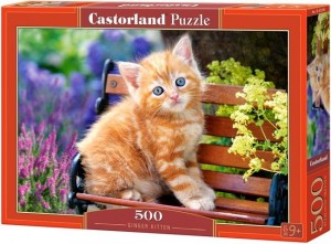 Castorland: Ginger Kitten (500) kattenpuzzel